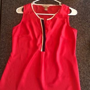 Banana republic coral tank